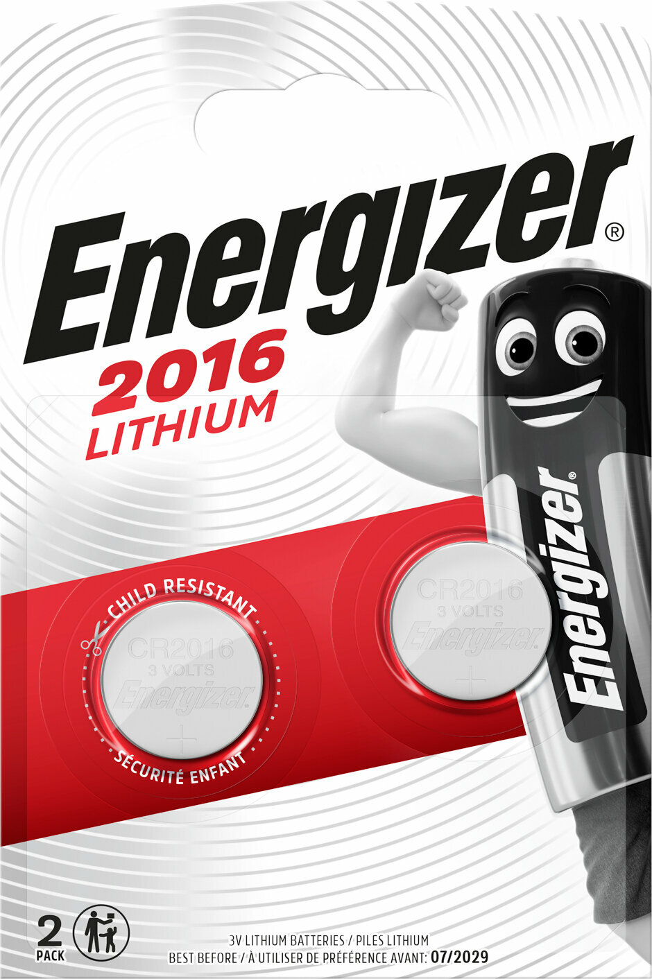 CR2016 Bateria Energizer CR2016