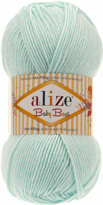 Fil à tricoter Alize Baby Best 514 Fil à tricoter