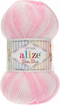 Knitting Yarn Alize Baby Best Batik 6660 - 1