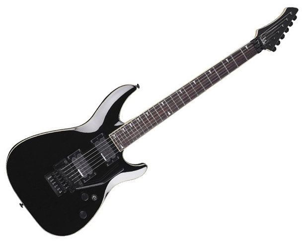 Electric guitar Michael Kelly Patriot Hex XT Black