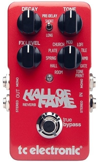Effet guitare TC Electronic Hall of Fame Reverb