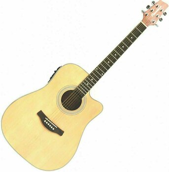 Dreadnought elektro-akoestische gitaar Pasadena AGCE1 NA - 1