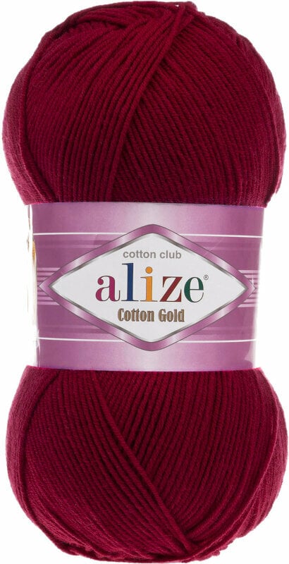 Fios para tricotar Alize Cotton Gold 57