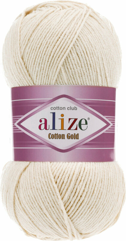 Fios para tricotar Alize Cotton Gold 599