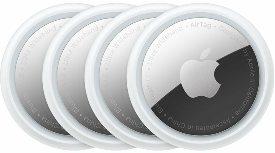 Smart GPS Tracker Apple AirTag (4 Pack)