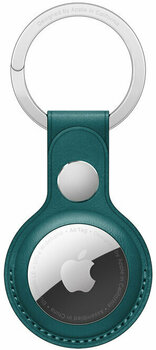 Okos nyomkövető kiegészítő Apple AirTag Leather Key Ring Zöld Okos nyomkövető kiegészítő - 1