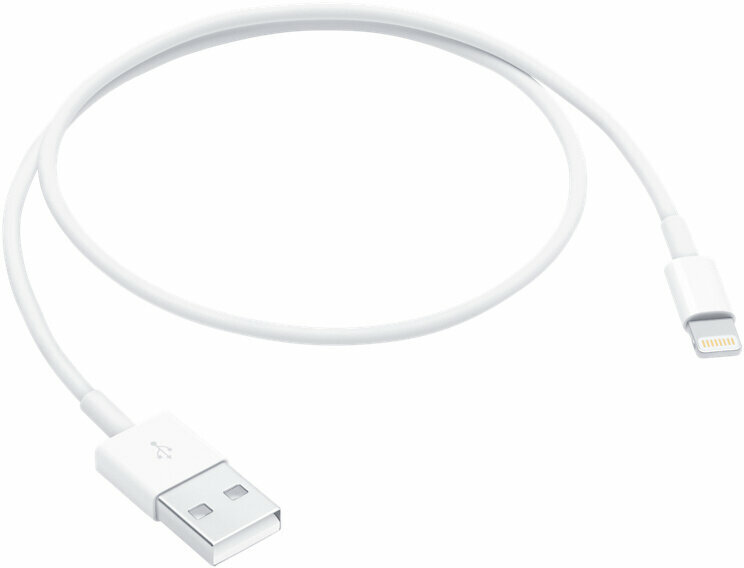 Kabel USB Apple Lightning to USB Cable Biała 0,5 m Kabel USB