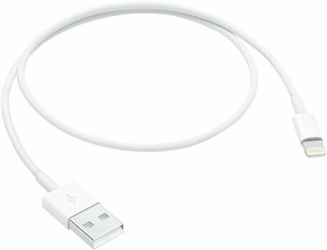 Kabel USB Apple Lightning to USB Cable Biała 0,5 m Kabel USB - 1