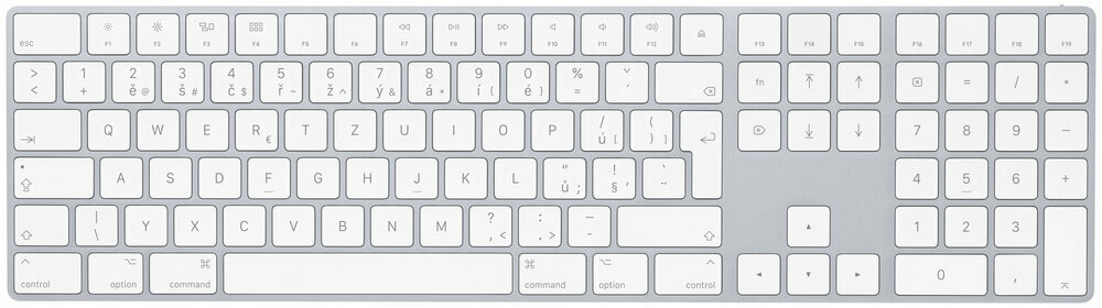 Billentyűzet Apple Magic Keyboard Numeric Szlovák billentyűzet Billentyűzet