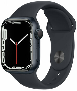 Smart Ρολόι Apple Watch Series 7 GPS, 41mm Midnight Aluminium Case