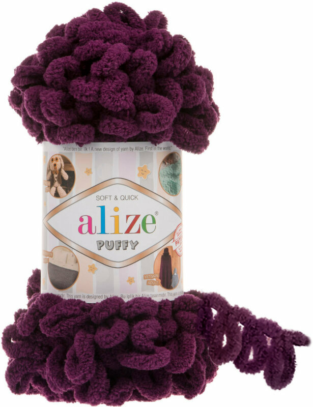 Knitting Yarn Alize Puffy 111