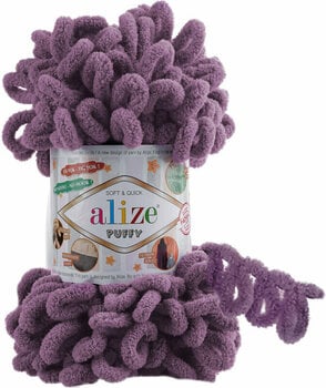 Fios para tricotar Alize Puffy 437 - 1