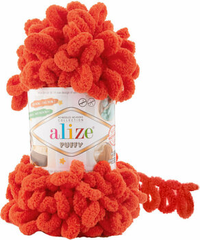 Fios para tricotar Alize Puffy 767 - 1
