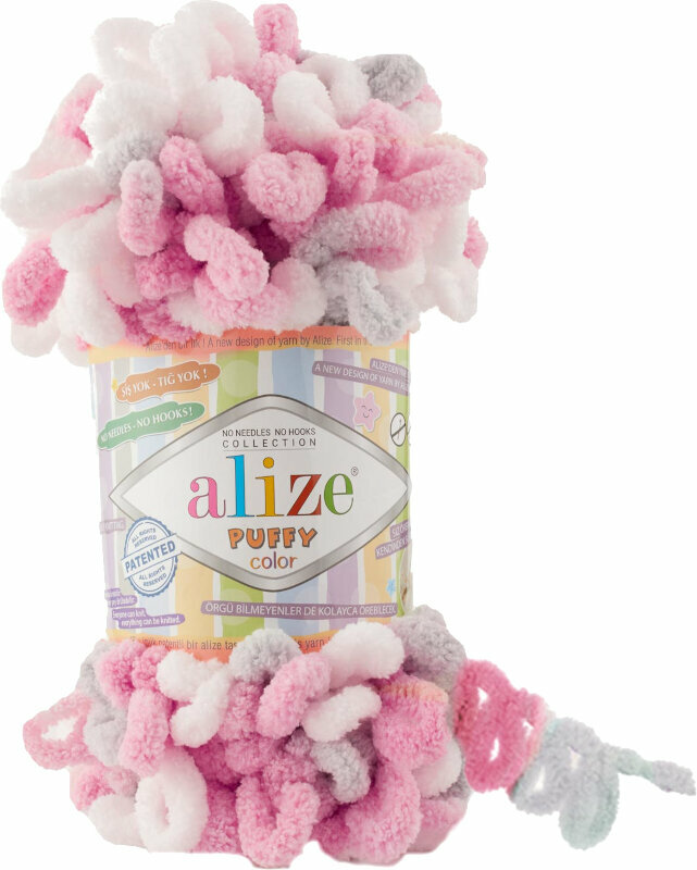 Плетива прежда Alize Puffy Color 6370 Плетива прежда