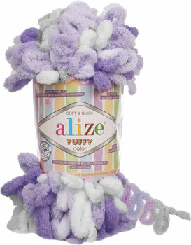 Pletací příze Alize Puffy Color 6372 Pletací příze - 1