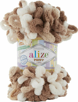 Knitting Yarn Alize Puffy Color 6398 - 1
