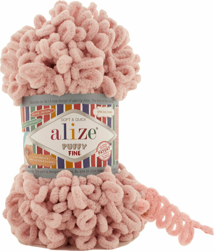 Fios para tricotar Alize Puffy Fine 161 Fios para tricotar