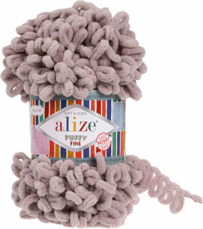 Fios para tricotar Alize Puffy Fine 268