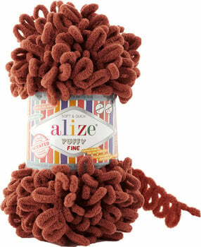 Knitting Yarn Alize Puffy Fine 90 - 1