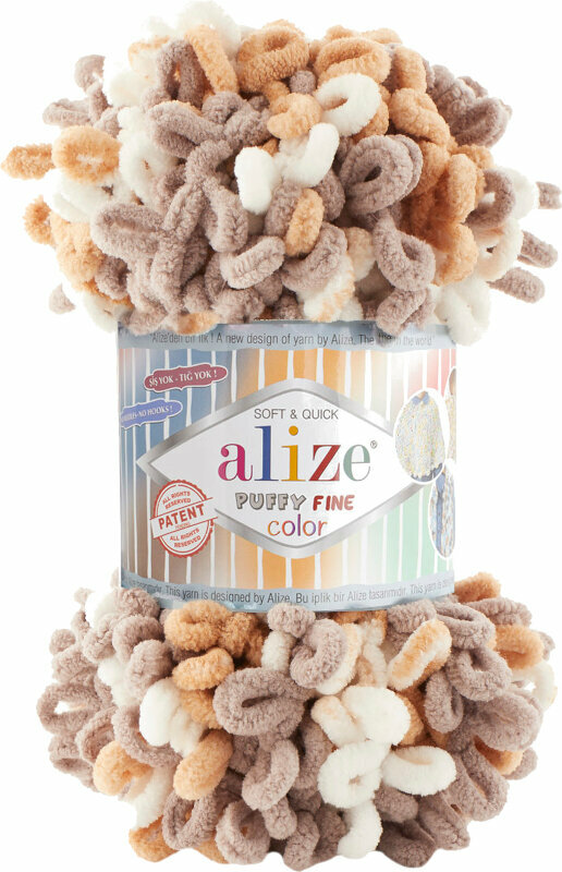 Fire de tricotat Alize Puffy Fine Color 6403