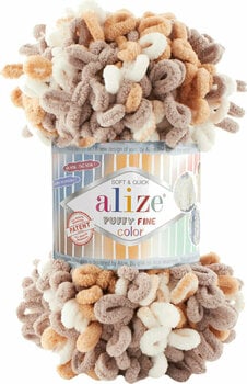 Fire de tricotat Alize Puffy Fine Color 6403 - 1