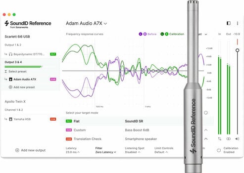 Измервателен микрофон Sonarworks SoundID Reference for Speakers & Headphones with Measurement Microphone Измервателен микрофон - 1