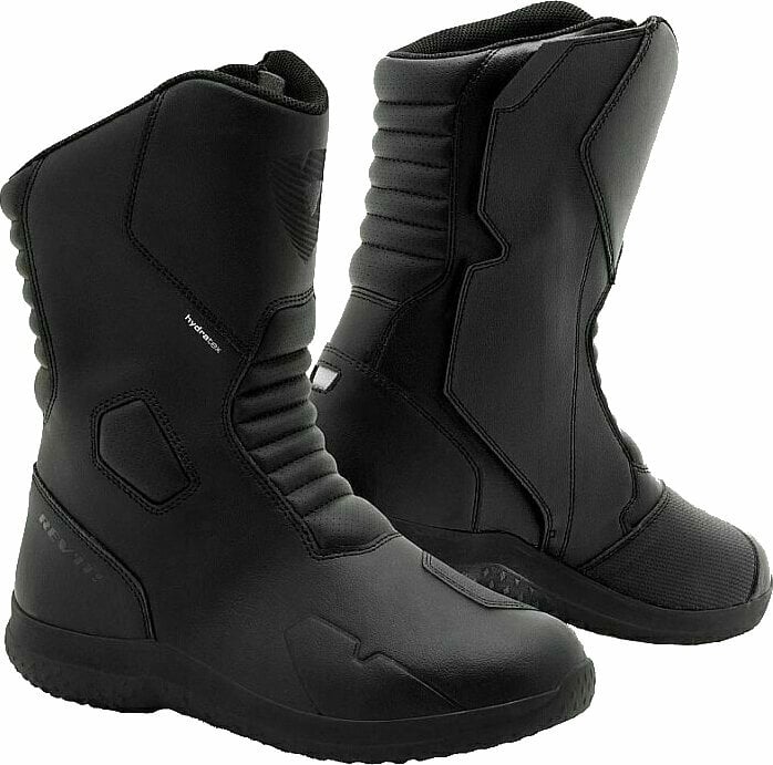 Motorcycle Boots Rev'it! Boots Flux H2O Black 42 Motorcycle Boots