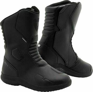 Motorcycle Boots Rev'it! Boots Flux H2O Black 48 Motorcycle Boots - 1