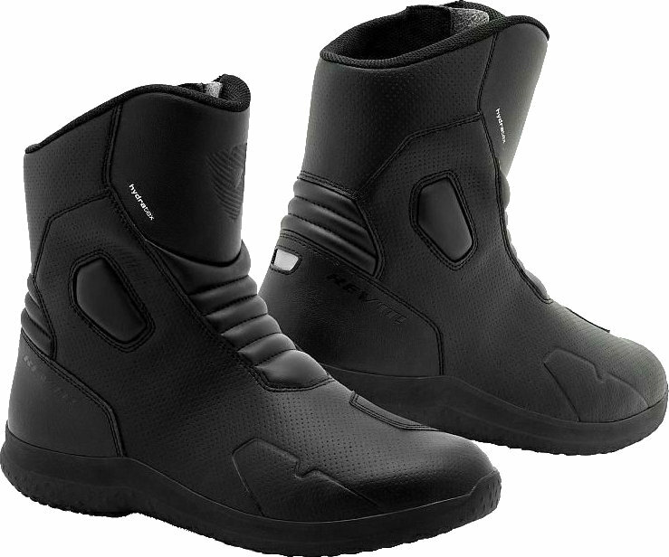 Αθλητικές Μπότες Μηχανής Rev'it! Boots Fuse H2O Black 46 Αθλητικές Μπότες Μηχανής
