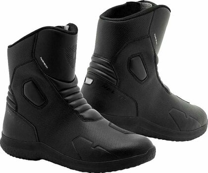 Motoristični čevlji Rev'it! Boots Fuse H2O Black 47 Motoristični čevlji - 1