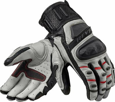 Ръкавици Rev'it! Gloves Cayenne 2 Black/Silver L Ръкавици - 1