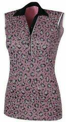 Tricou polo Galvin Green Mila Ventil8+ Blush Pink/Black/White