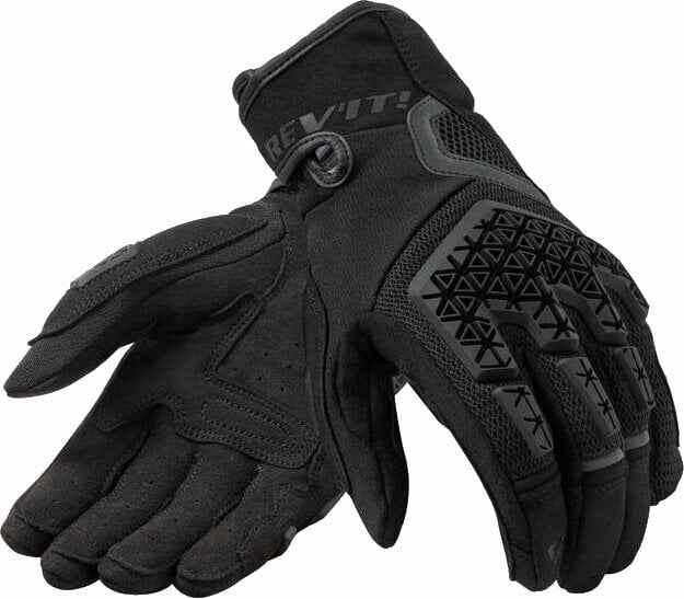 Γάντια Μηχανής Textile Rev'it! Gloves Mangrove Black S Γάντια Μηχανής Textile