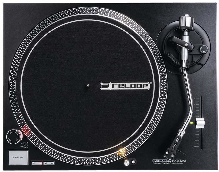 DJ-pladespiller Reloop RP-2000 MK2 Sort DJ-pladespiller