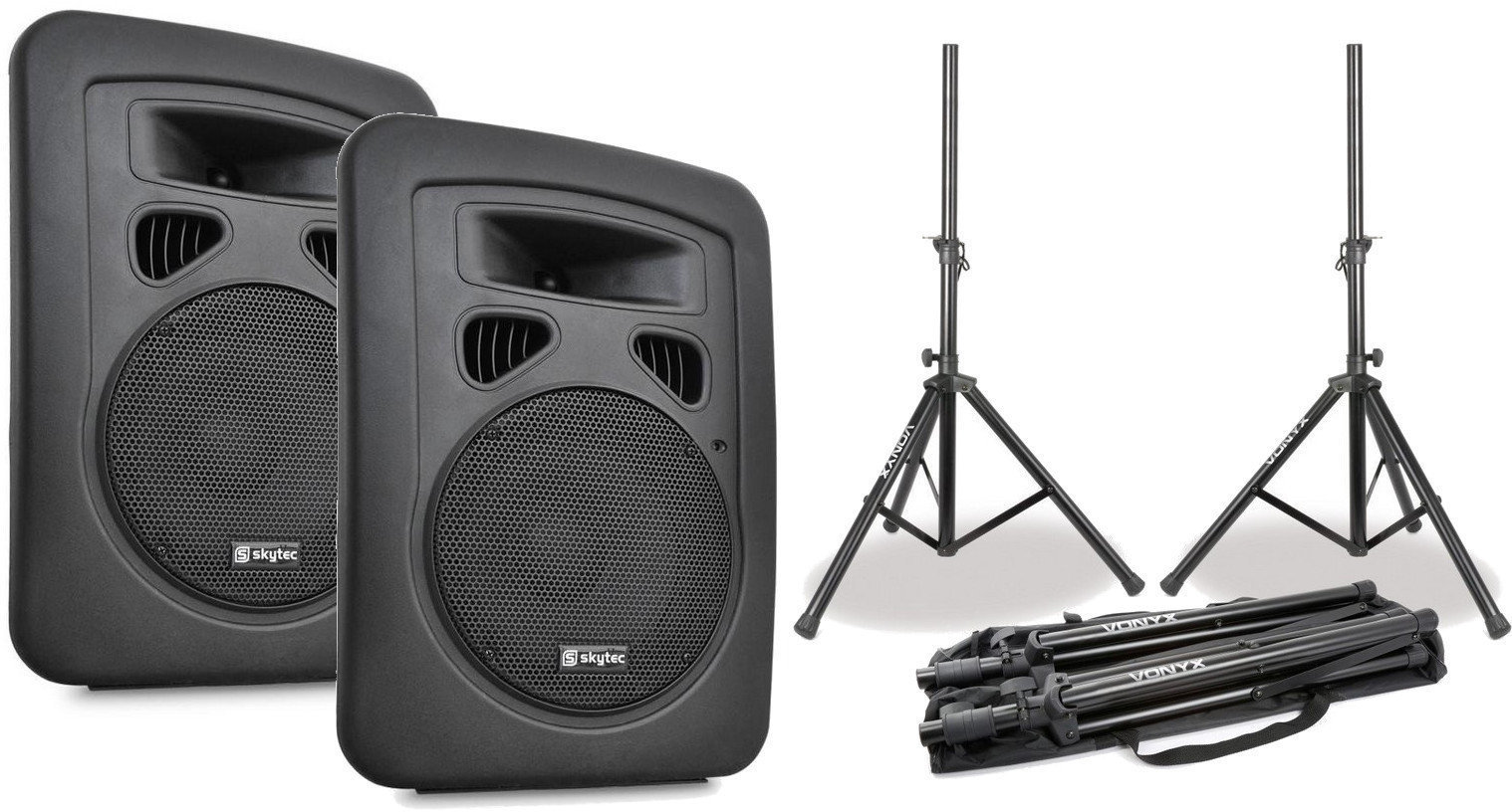 Active Loudspeaker Skytec-Vonyx JPA-8 SET Active Loudspeaker