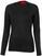 Vêtements thermiques Galvin Green Elaine Skintight Thermal Black/Red M