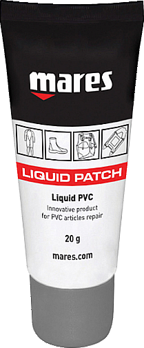 Tauchpflegeprodukt Mares Liquid PVC Patch Grey