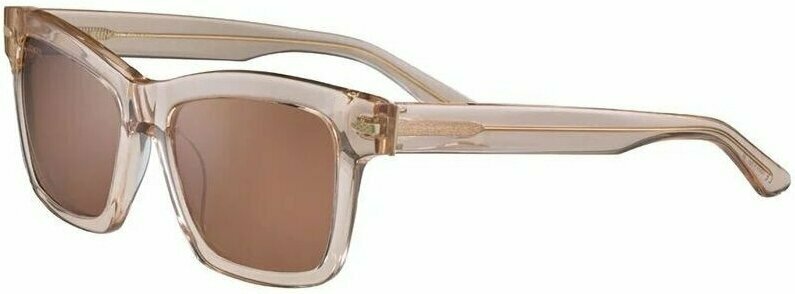 Serengeti Winona Shiny Crystal/Pink Champagne/Mineral Polarized Drivers