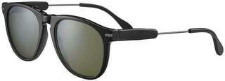Lifestyle Glasses Serengeti Amboy Shiny Black/Shiny Dark Gunmetal/Mineral Polarized Lifestyle Glasses