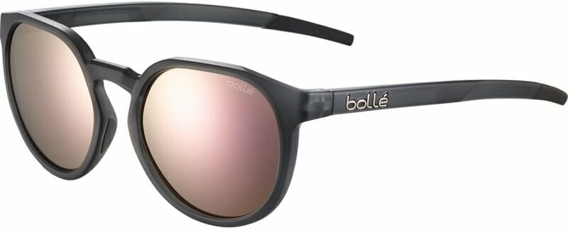 Lifestyle Glasses Bollé Merit Black Crystal Matte/Brown Pink Polarized S Lifestyle Glasses