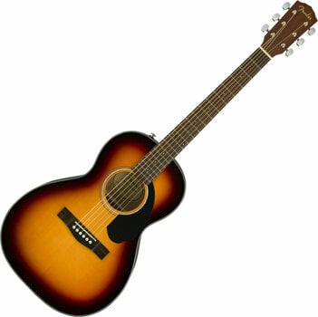 Akustikgitarre Fender CP-60S Parlor WN Sunburst - 1