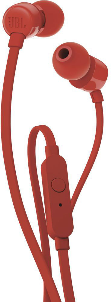 Ecouteurs intra-auriculaires JBL T110 Rouge