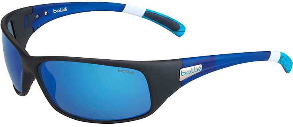 Briller til lystsejlere Bollé Recoil Matt Black/Blue/Polarized Offshore Blue Oleo AR