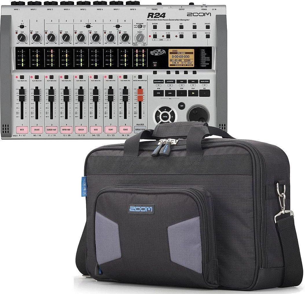 Vícestopý kompaktní studio Zoom R24 Bag SET