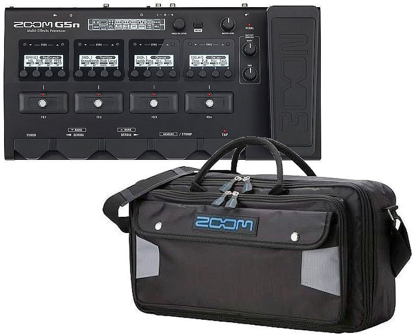 Κιθάρα Πολλαπλών Εφέ Zoom G5n Bag SET