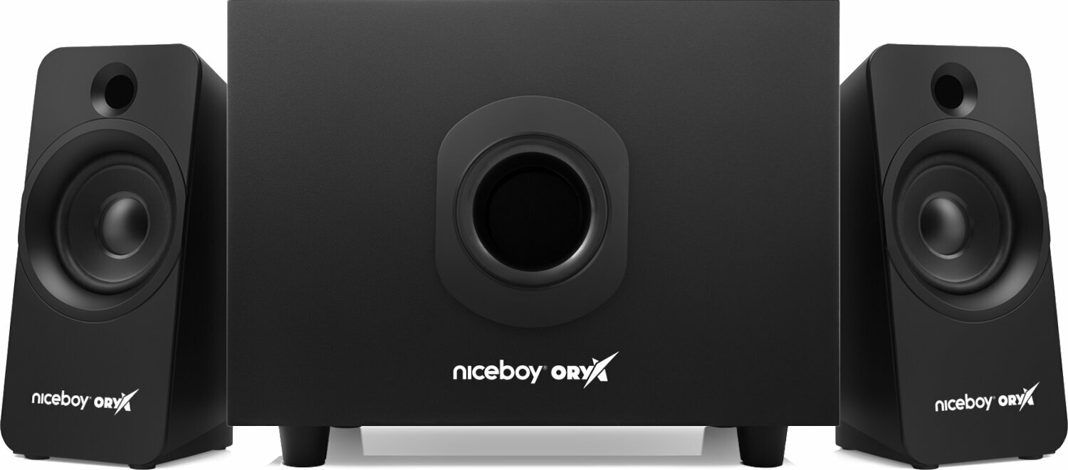 PC Hangszóró Niceboy ORYX VOX Fekete PC Hangszóró