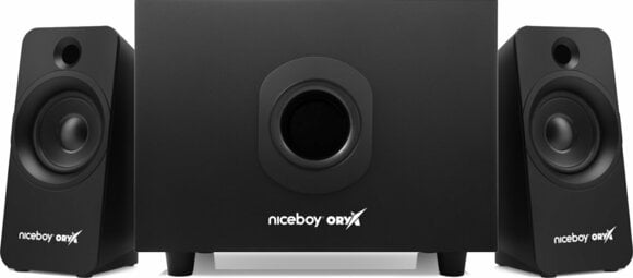 PC Hangszóró Niceboy ORYX VOX Fekete PC Hangszóró - 1