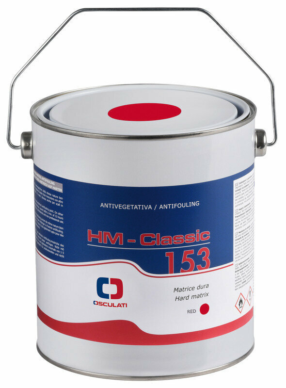 Osculati HM Classic 153 Hard Matrix Antifouling Red 2,5 L