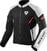 Giacca in tessuto Rev'it! Jacket GT-R Air 3 White/Neon Red XL Giacca in tessuto