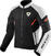 Textiljacke Rev'it! Jacket GT-R Air 3 White/Neon Red 2XL Textiljacke